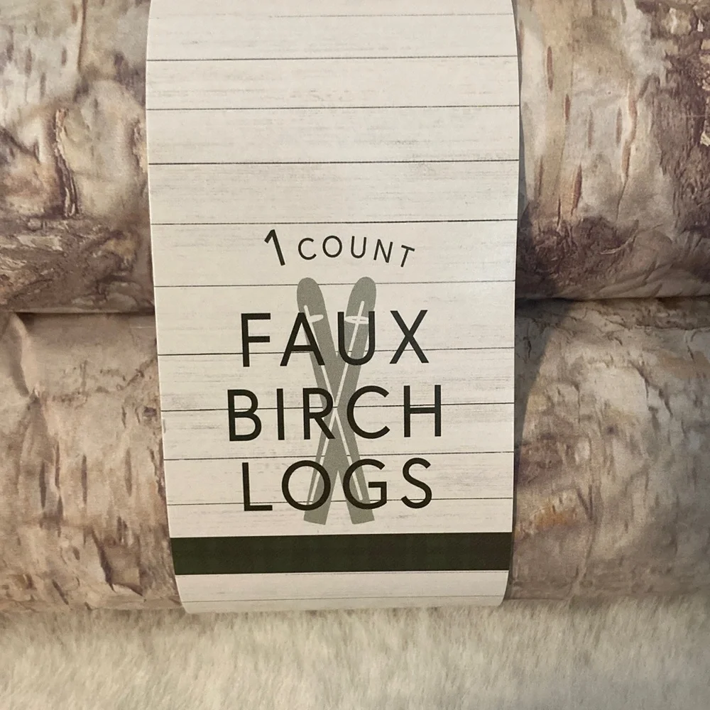 Target BP 2021 Christmas Faux Birch Logs